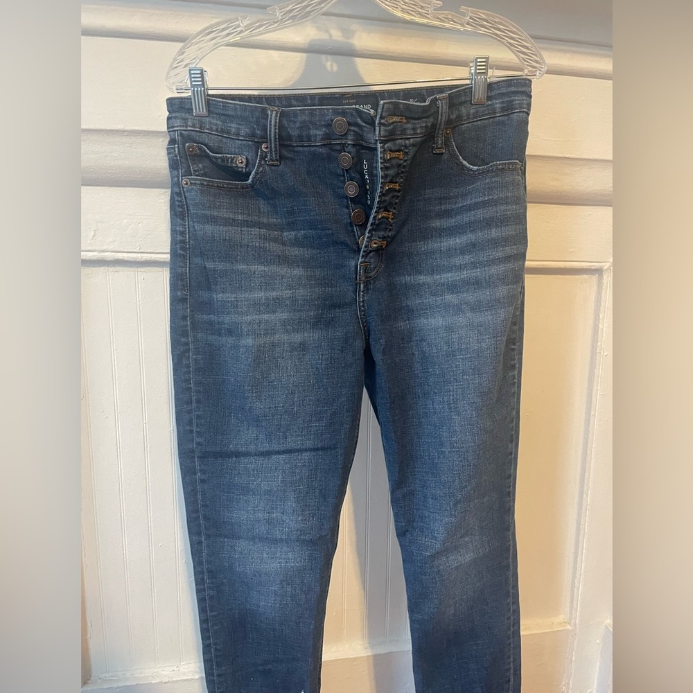 High Waisted-Lucky Brand Jeans 10/30